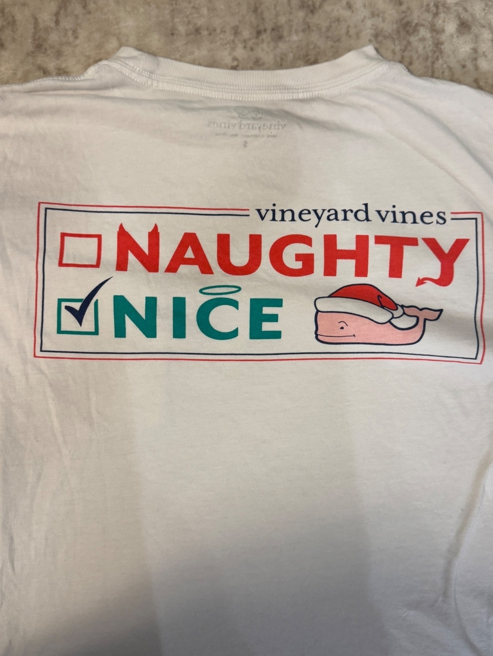 Vineyard Vines Christmas Long Sleeve Shirt